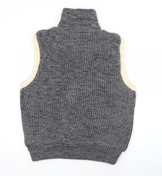 Classics Womens Grey   Gilet Jacket Size L  Zip