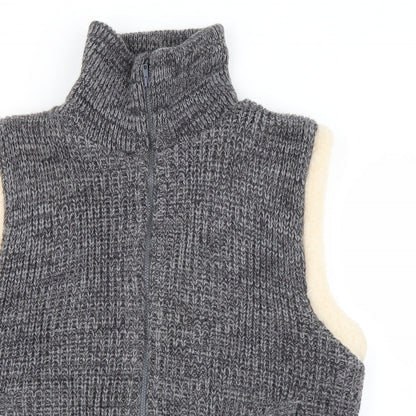 Classics Womens Grey   Gilet Jacket Size L  Zip