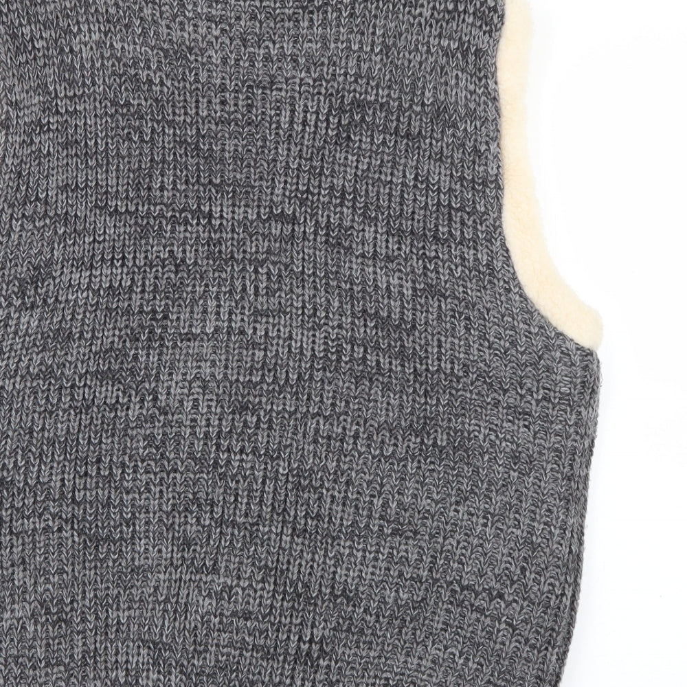 Classics Womens Grey   Gilet Jacket Size L  Zip