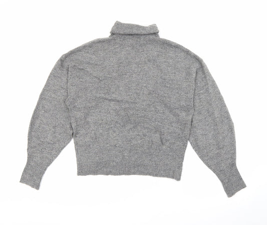 Womens UK Size XS H&M Grey Pullover Jumper