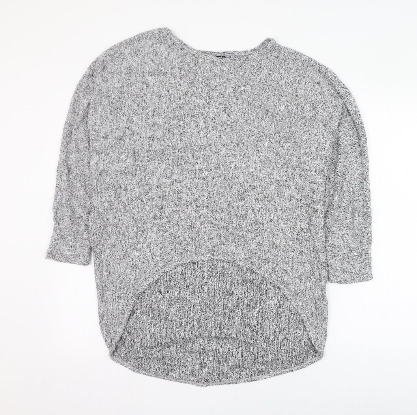 Womens UK Size 8 Izabel London Grey Pullover Jumper