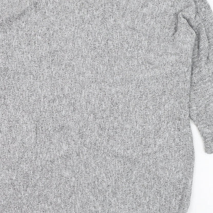 Womens UK Size 8 Izabel London Grey Pullover Jumper