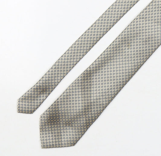 Marks and Spencer Mens Multicoloured Geometric Polyester Pointed Tie One Size