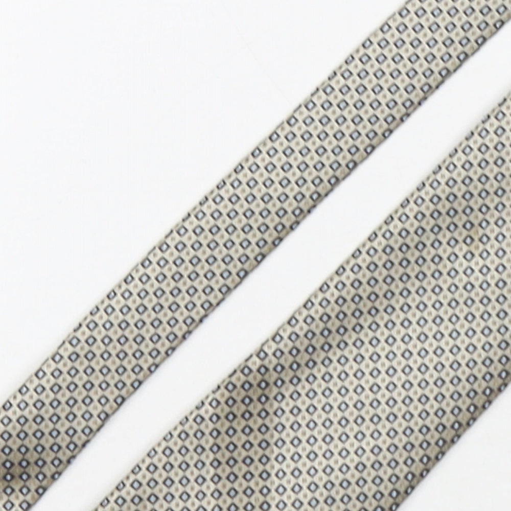 Marks and Spencer Mens Multicoloured Geometric Polyester Pointed Tie One Size