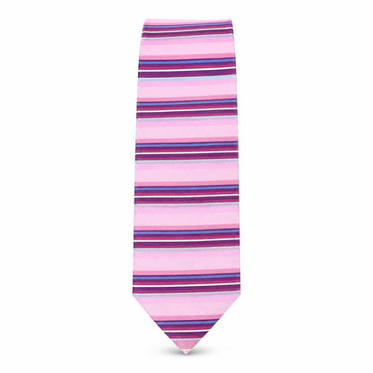 Mens NEXT Multicoloured Striped  Pointed Tie