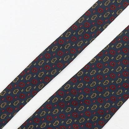 Santostefano Mens Multicoloured Paisley Silk Pointed Tie One Size