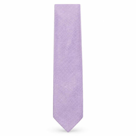 Front view of Next men’s purple geometric polyester pointed tie one size