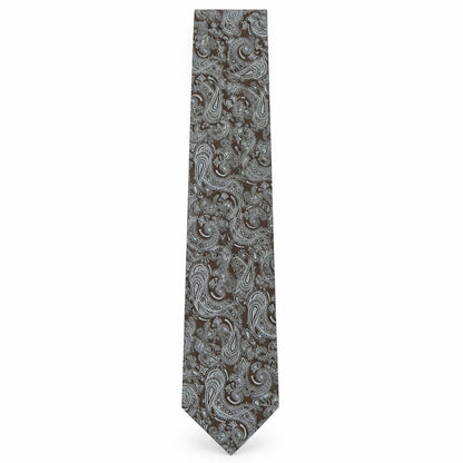 Mens StMichael Multicoloured Paisley  Pointed Tie
