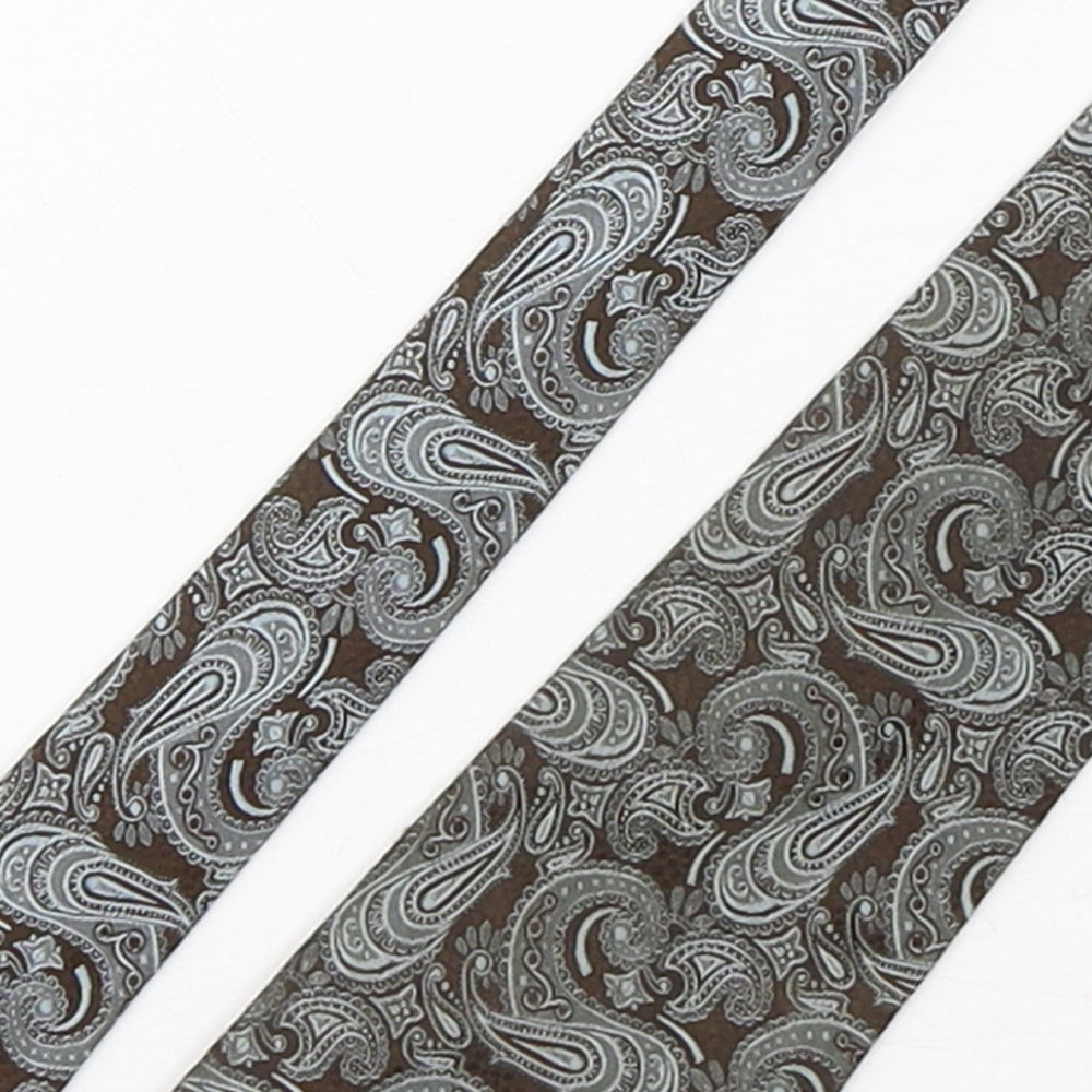 Mens StMichael Multicoloured Paisley  Pointed Tie