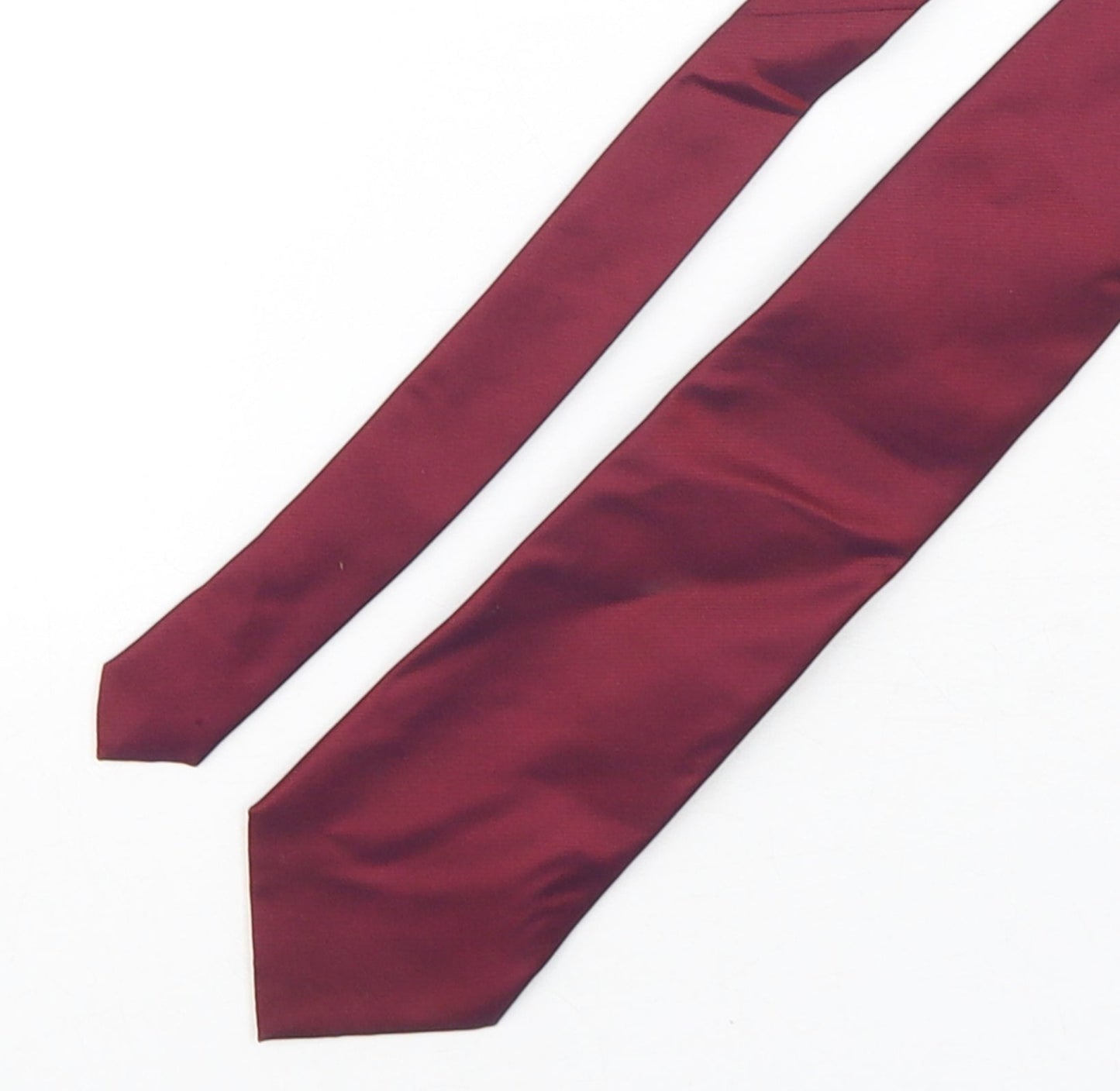 NEXT Mens Purple  Silk Pointed Tie One Size