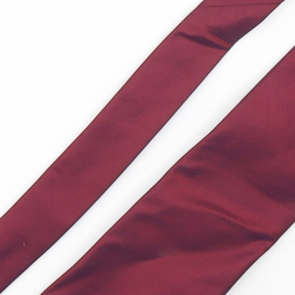 NEXT Mens Purple  Silk Pointed Tie One Size