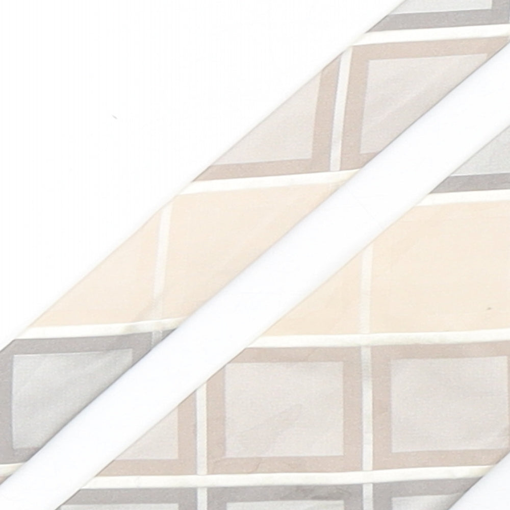 NEXT Mens Multicoloured Plaids & Checks Silk Pointed Tie One Size