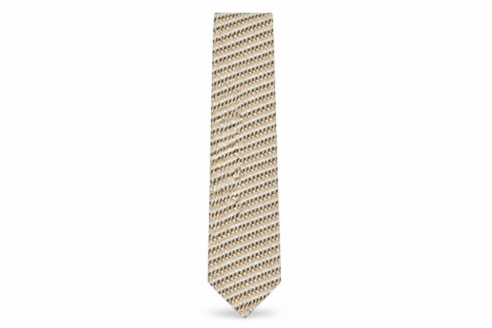 Mens Marks and Spencer Multicoloured Geometric  Pointed Tie
