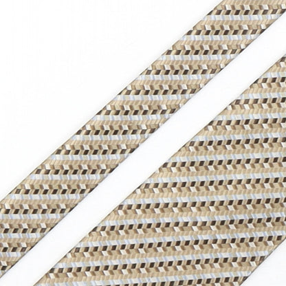 Marks and Spencer Mens Multicoloured Geometric Polyester Pointed Tie One Size