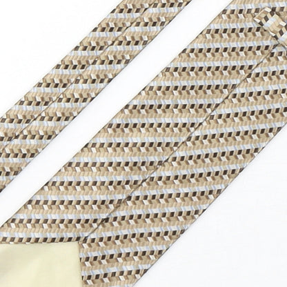 Marks and Spencer Mens Multicoloured Geometric Polyester Pointed Tie One Size