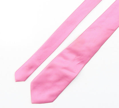 Greenwoods Mens Pink  Polyester Pointed Tie One Size