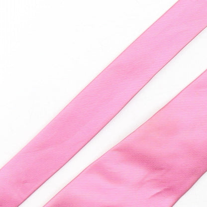 Greenwoods Mens Pink  Polyester Pointed Tie One Size