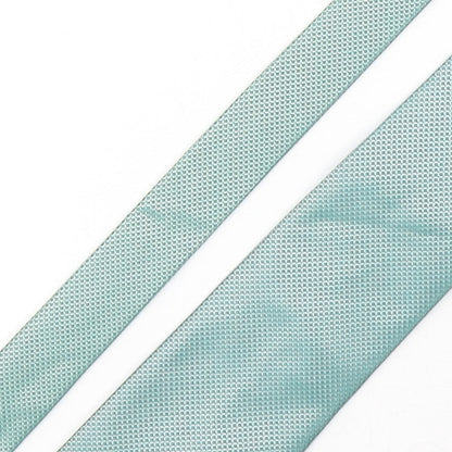 Marks and Spencer Mens Green Geometric Polyester Pointed Tie One Size