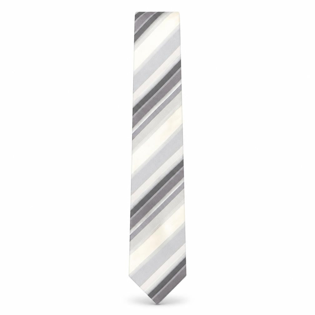 Mens Kenneth Cole Multicoloured Striped  Pointed Tie