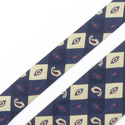 Marks and Spencer Mens Multicoloured Paisley Polyester Pointed Tie One Size