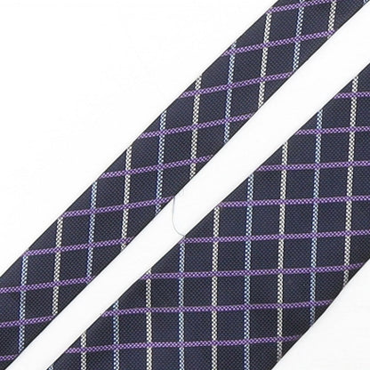 Mens BHS Multicoloured Plaids & Checks  Pointed Tie