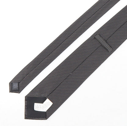 Marks and Spencer Mens Multicoloured Striped Polyester Pointed Tie One Size