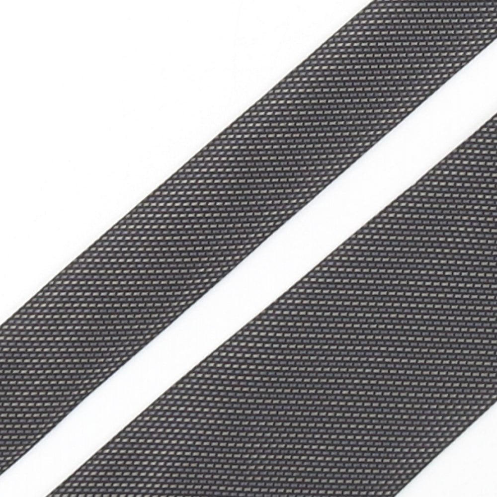 Marks and Spencer Mens Multicoloured Striped Polyester Pointed Tie One Size