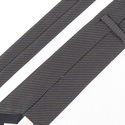 Marks and Spencer Mens Multicoloured Striped Polyester Pointed Tie One Size