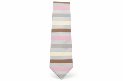 Mens NEXT Multicoloured Striped  Pointed Tie