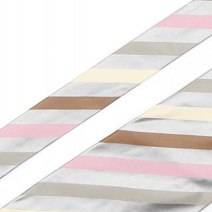 NEXT Mens Multicoloured Striped Silk Pointed Tie One Size