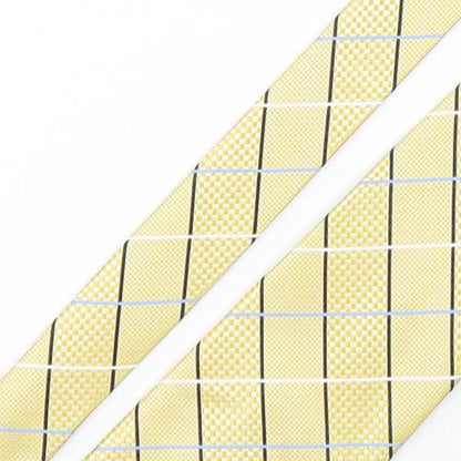 Mens Greenwoods Multicoloured Plaids & Checks  Pointed Tie