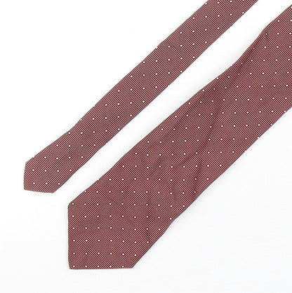 Mens Collezione Multicoloured Polka Dot  Pointed Tie
