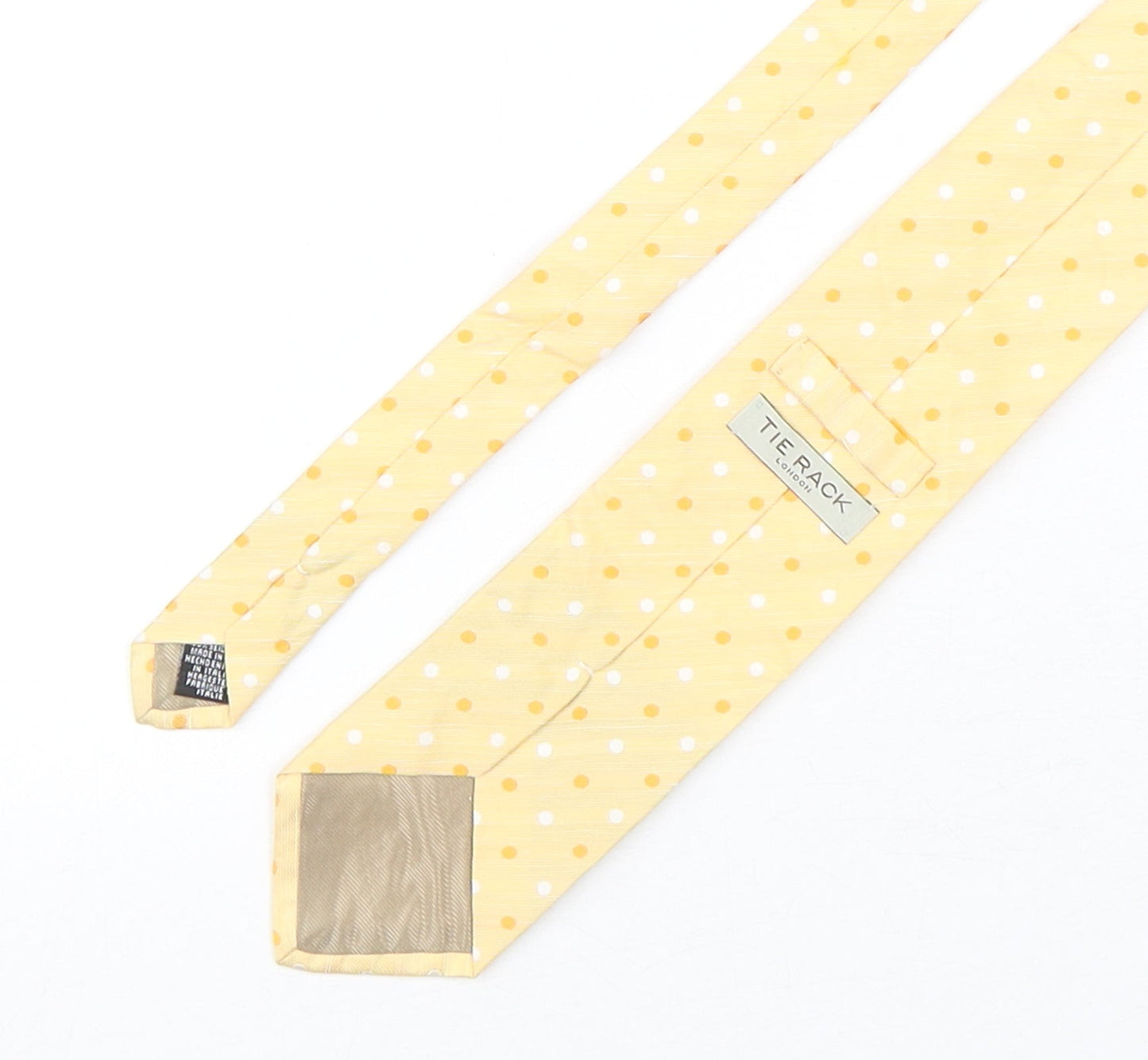 Tie Rack Mens Multicoloured Polka Dot Silk Pointed Tie One Size