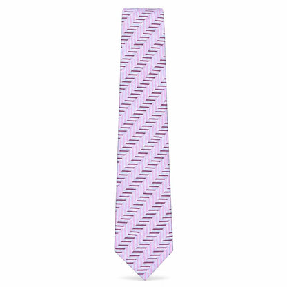 Mens Greenwoods Multicoloured Geometric  Pointed Tie
