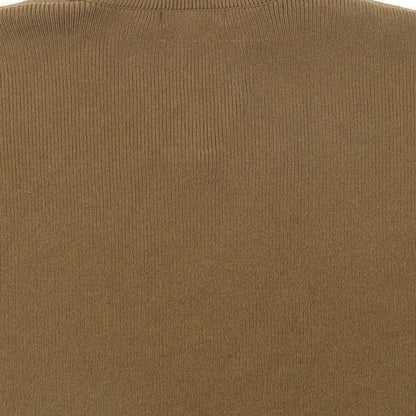 Primark Womens Brown Collared  Acrylic Pullover Jumper Size 12