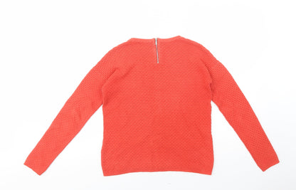 Womens UK Size 10 ESMARA Red Pullover Jumper