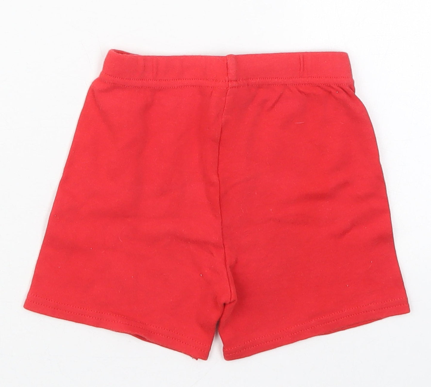 LFC Boys Red  Cotton Sweatpants Trousers Size 12-18 Months   - LFC Sweat Shorts