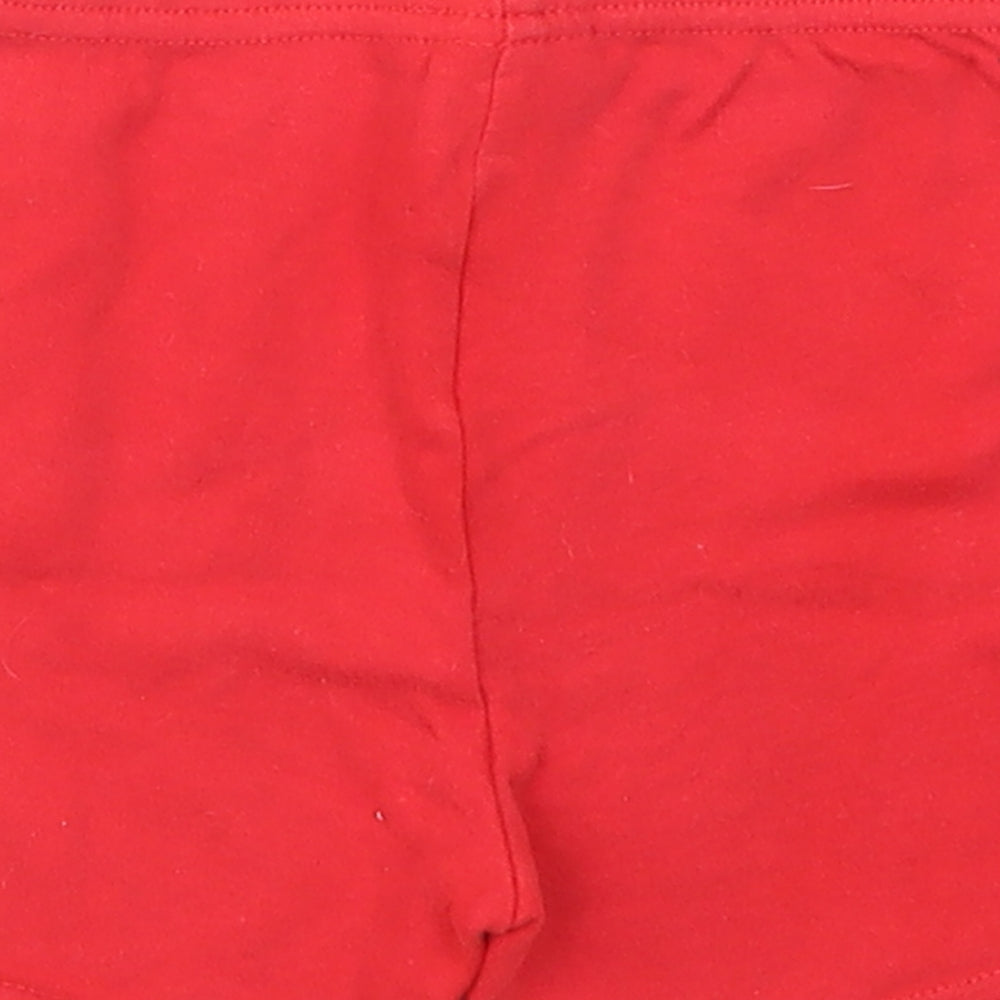 LFC Boys Red  Cotton Sweatpants Trousers Size 12-18 Months   - LFC Sweat Shorts
