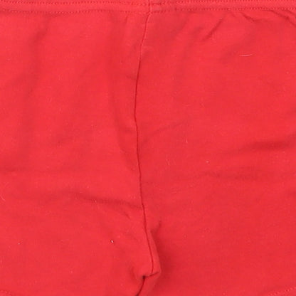 LFC Boys Red  Cotton Sweatpants Trousers Size 12-18 Months   - LFC Sweat Shorts