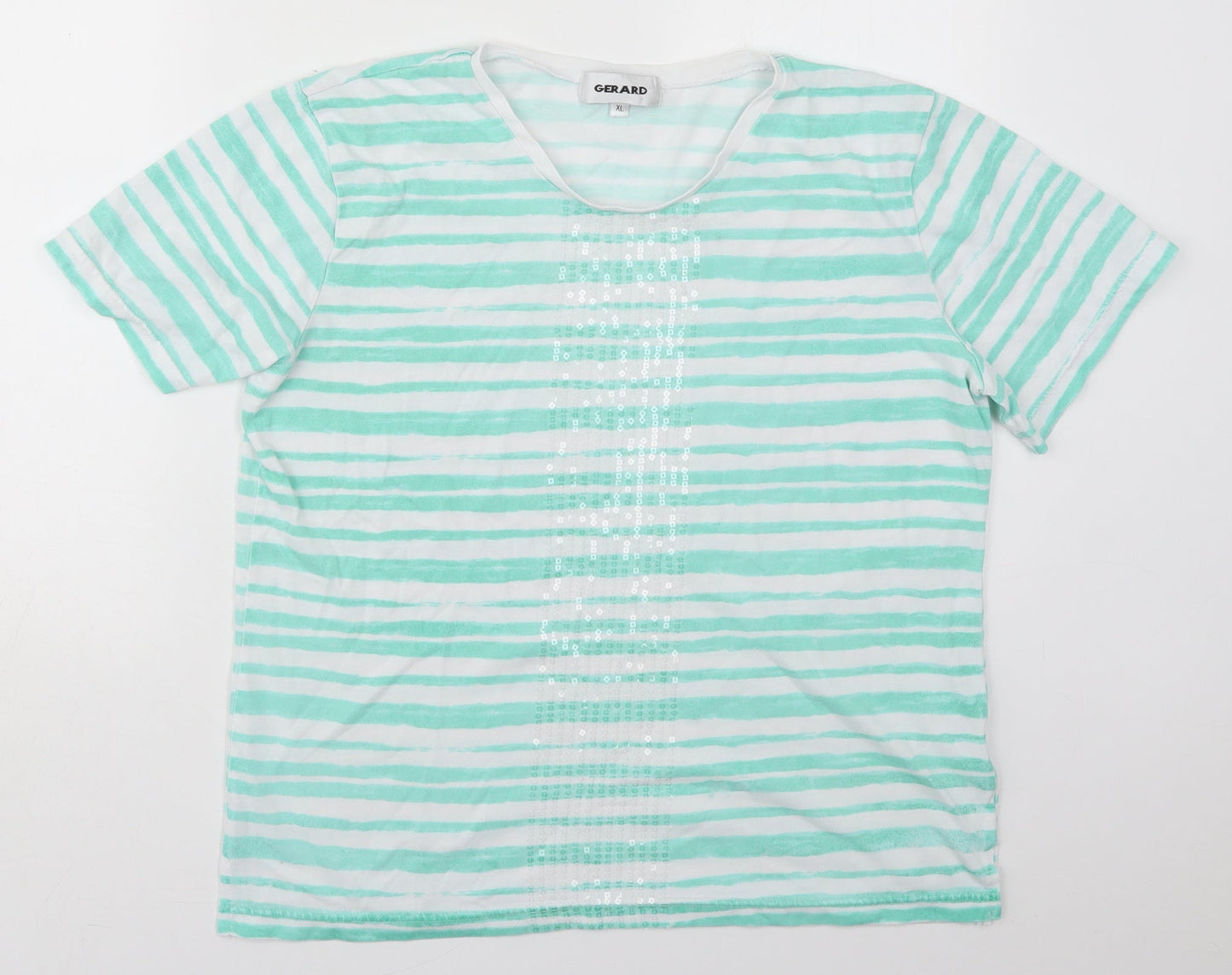 Womens UK Size XL Gerard Green Basic T-Shirt
