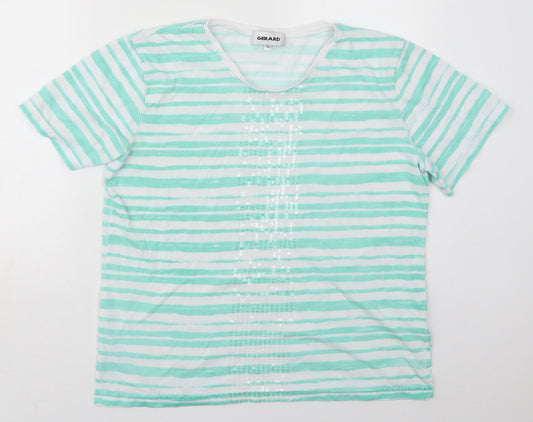 Womens UK Size XL Gerard Green Basic T-Shirt