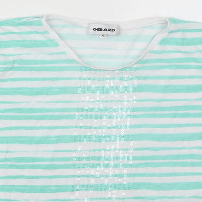 Womens UK Size XL Gerard Green Basic T-Shirt