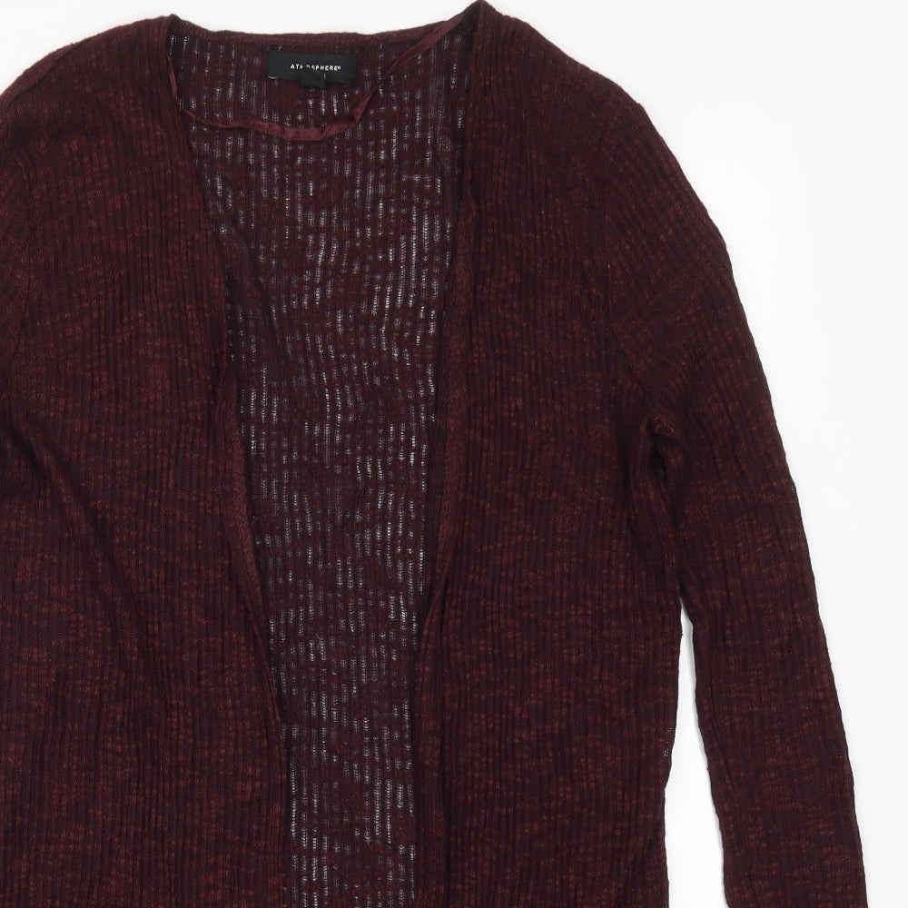Atmosphere Womens Purple V-Neck  Viscose Cardigan Jumper Size 10