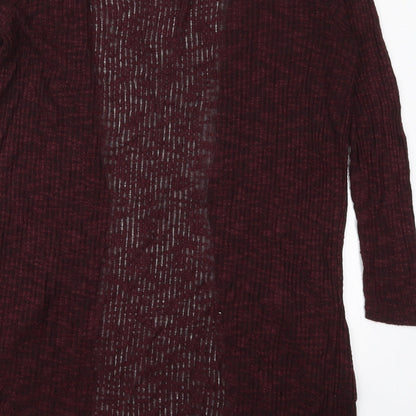 Atmosphere Womens Purple V-Neck  Viscose Cardigan Jumper Size 10