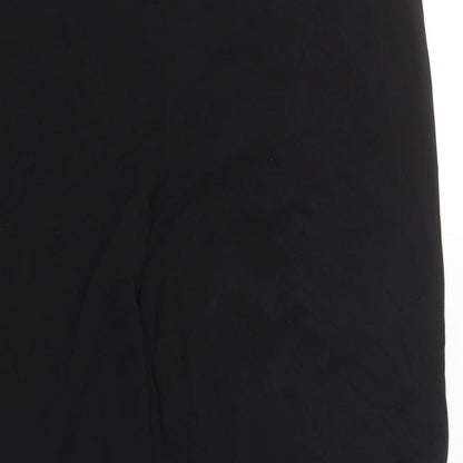 Womens UK Size 12 Marks and Spencer Regular Fit  Black Trousers