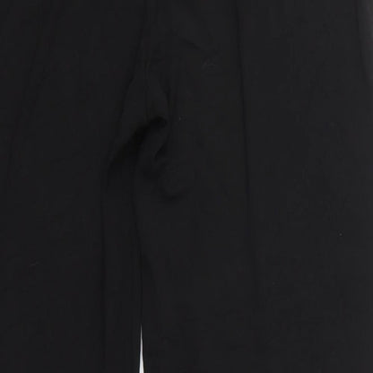 Womens UK Size 12 Marks and Spencer Regular Fit  Black Trousers