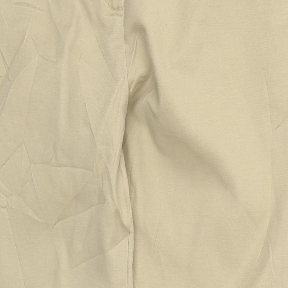 Womens UK Size 8 Gap Regular Fit  Beige Trousers