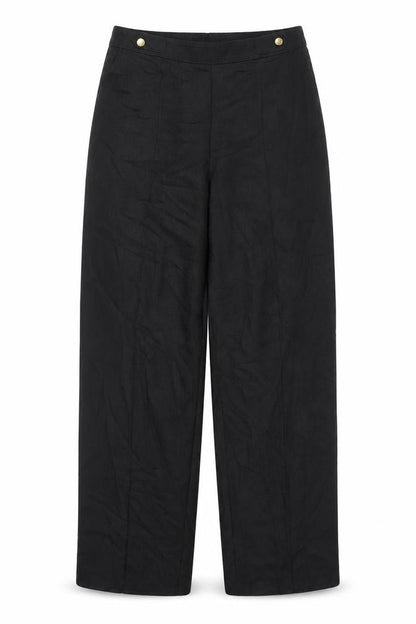 Womens UK Size 10 Marks and Spencer Regular Fit  Black Trousers