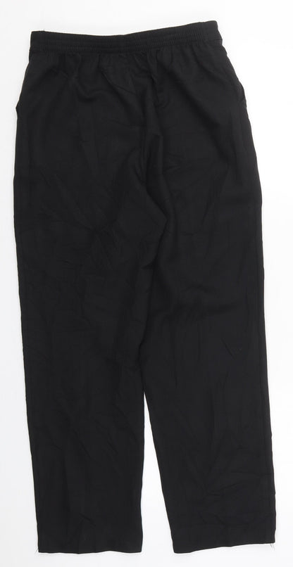 Womens UK Size 10 Marks and Spencer Regular Fit  Black Trousers
