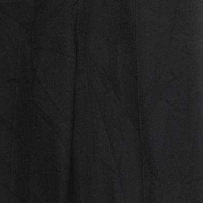 Womens UK Size 10 Marks and Spencer Regular Fit  Black Trousers